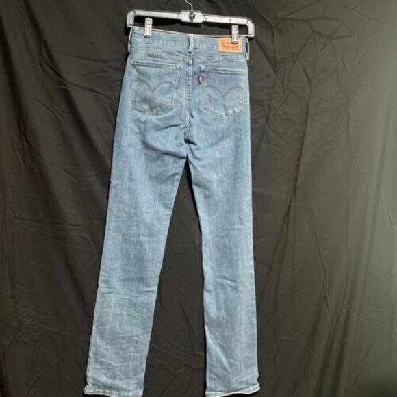 Levi's | 714 Straight Jeans | Size 28 Light Blue - Picture 4 of 7